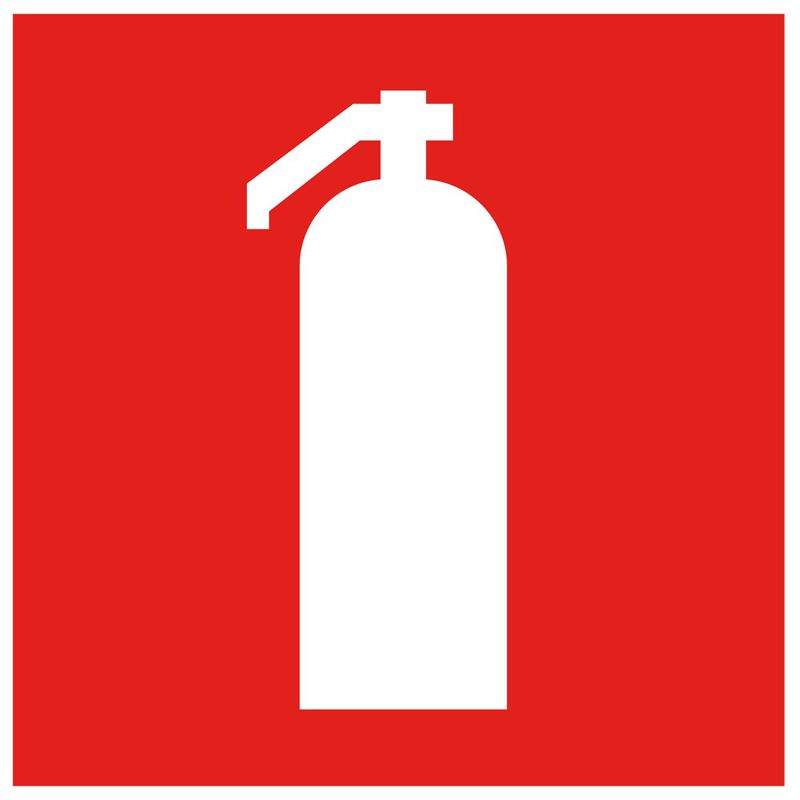 Этикетка самоклеящаяся 150х150мм Огнетушитель IEK