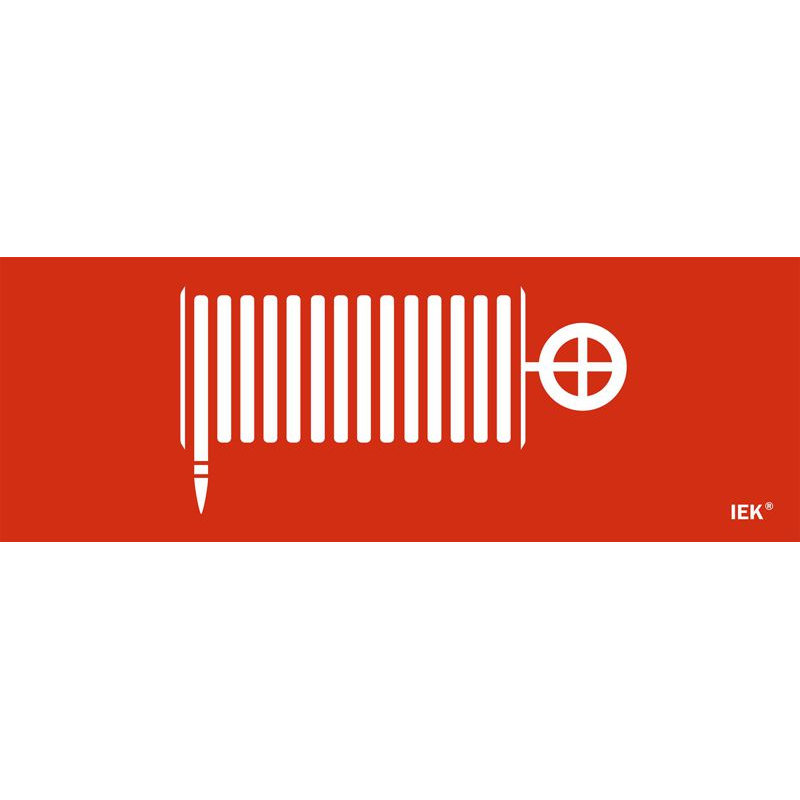 Этикетка самоклеящаяся 280х100мм Пожарный кран IEK