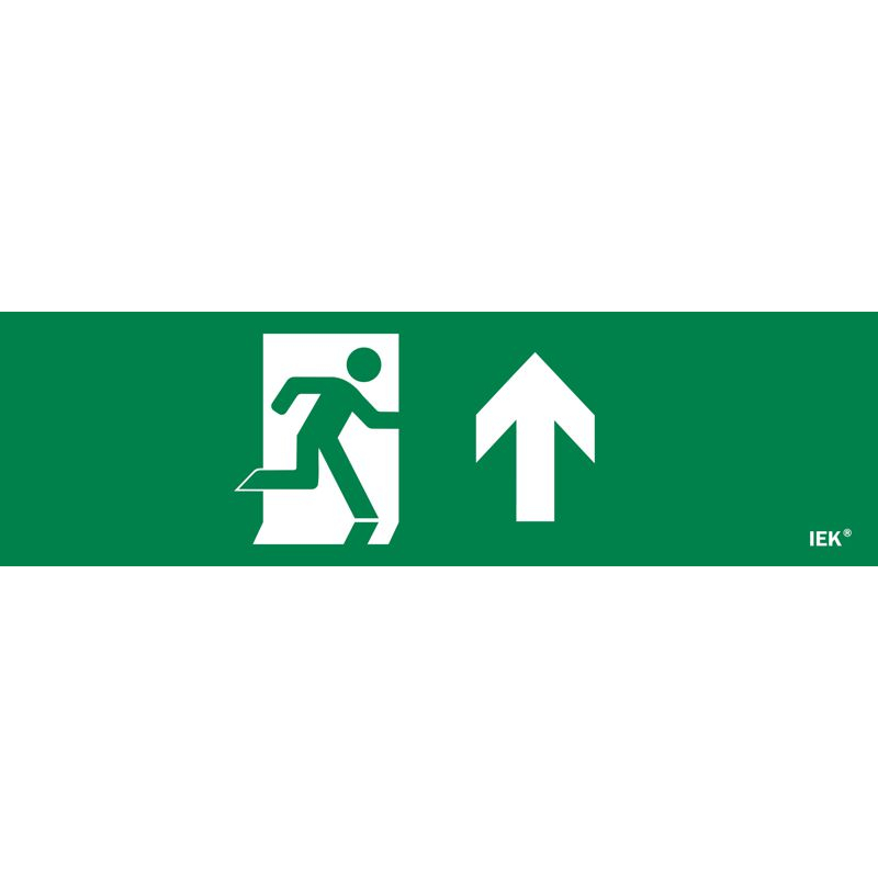 Этикетка самоклеящаяся 310х90мм Фигура/стрелка вверх IEK
