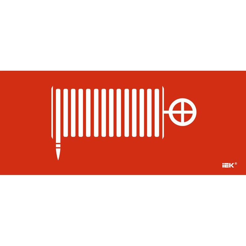 Этикетка самоклеящаяся 330х140мм Пожарный кран IEK