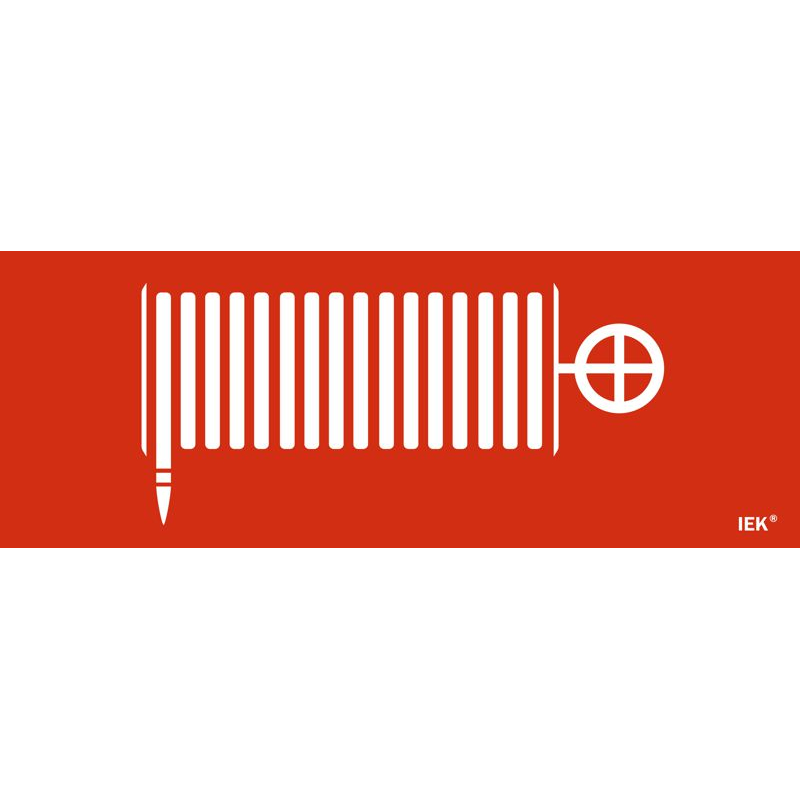 Этикетка самоклеящаяся 350х130мм Пожарный кран IEK