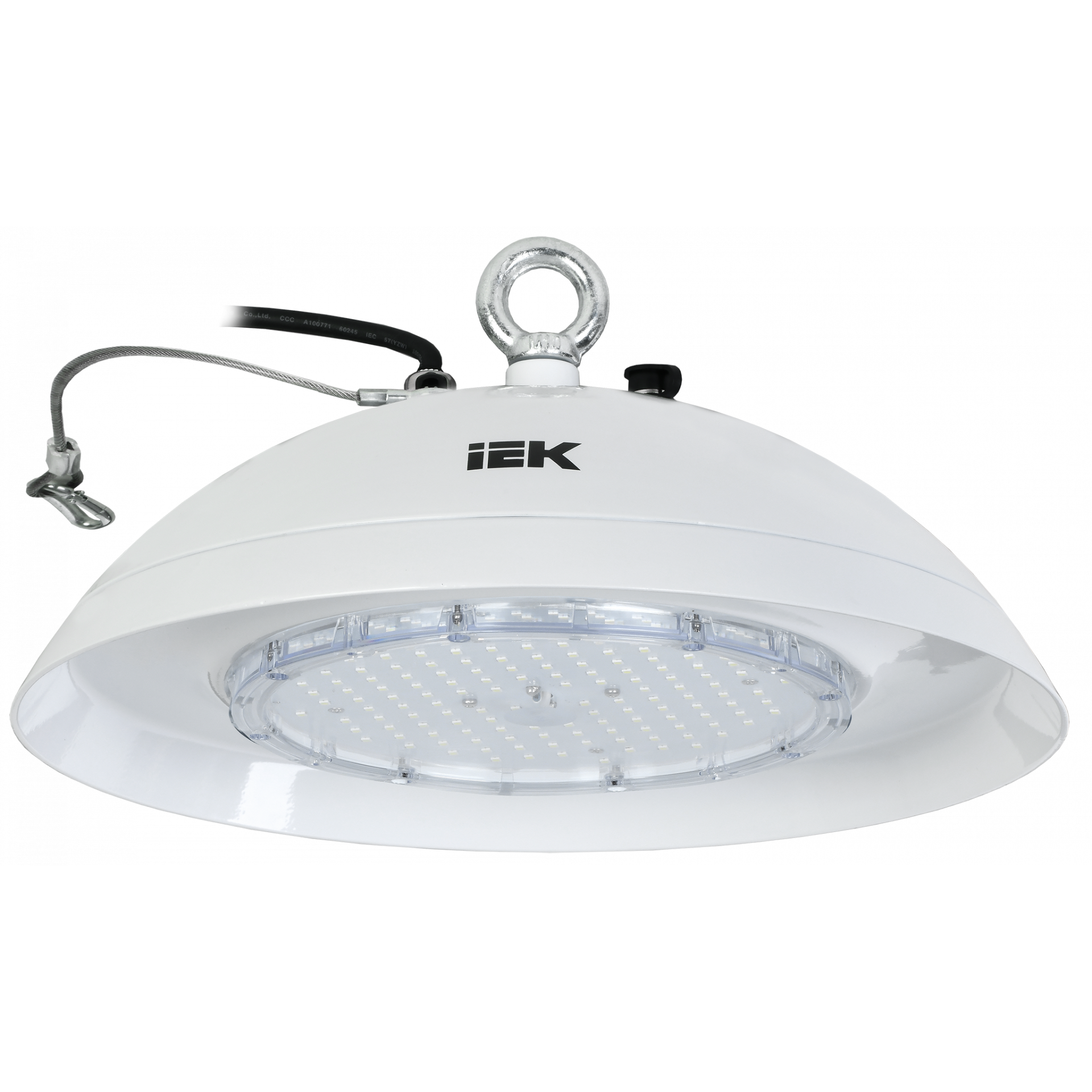 Комплект ПРОМО Светильник светодиодный ДСП 8002 PRO 100Вт 5000К IP69 (LDSP0-8002-100-50-K01) + коннектор кабельный герметичный IP68 (UWC20-I-D175-3-68) IEK