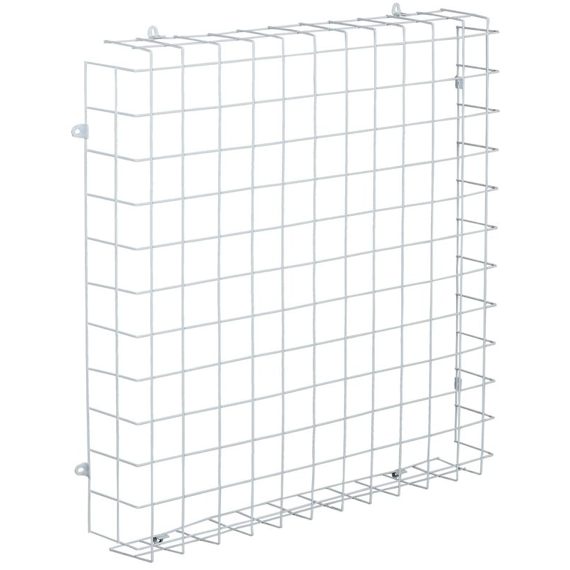 Решетка защитная для панели LED ДВО 660х660х95мм белая IEK