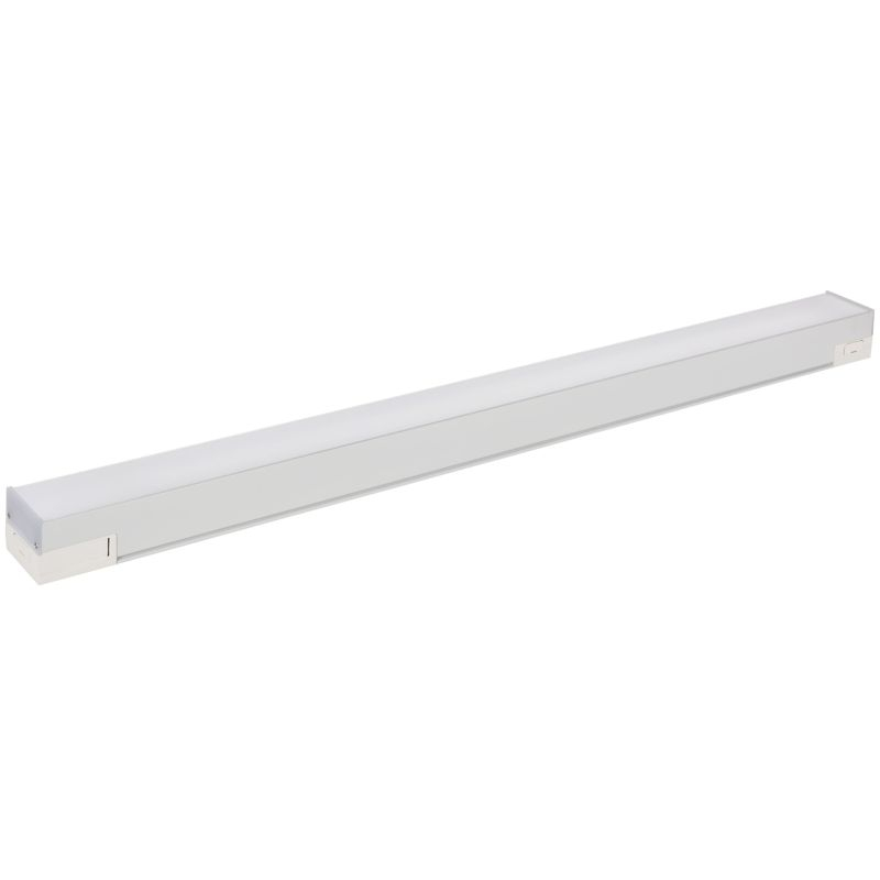 PRO Светильник светодиодный линейный 1020 36Вт 4000К 900мм опал белый IEK