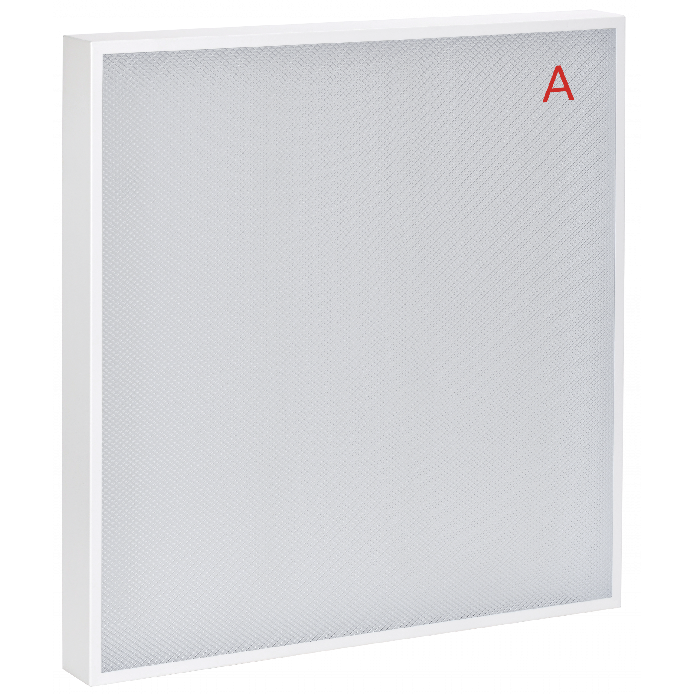 PRO Панель светодиодная ДВО 1001A 30Вт 5000К IP40 595х595мм призма БАП 3ч IEK
