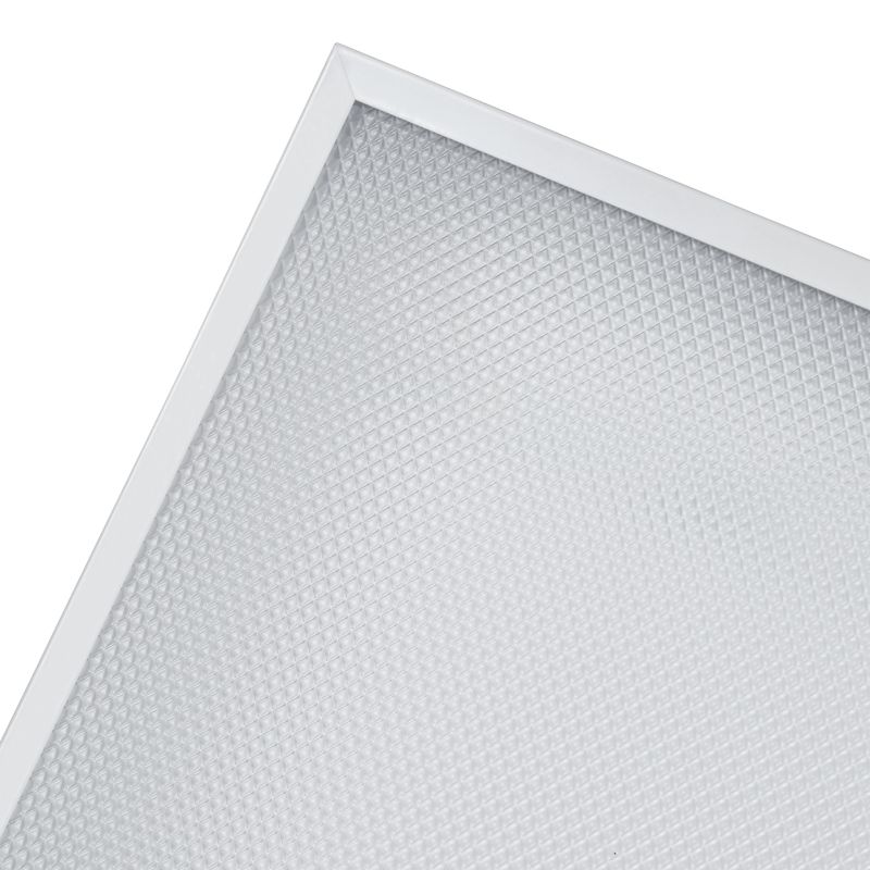 PRO Панель светодиодная ДВО 1002A 40Вт 4000К Ra>90 IP40 595х595мм призма БАП 3ч IEK