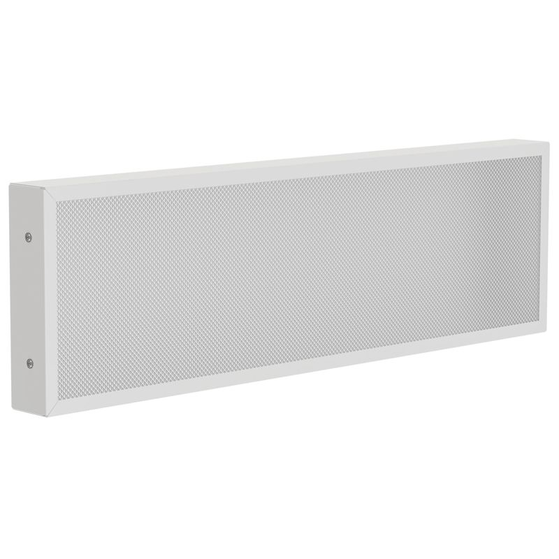 PRO Панель светодиодная ДВО 1011 18Вт 3000К IP40 595х180мм призма IEK