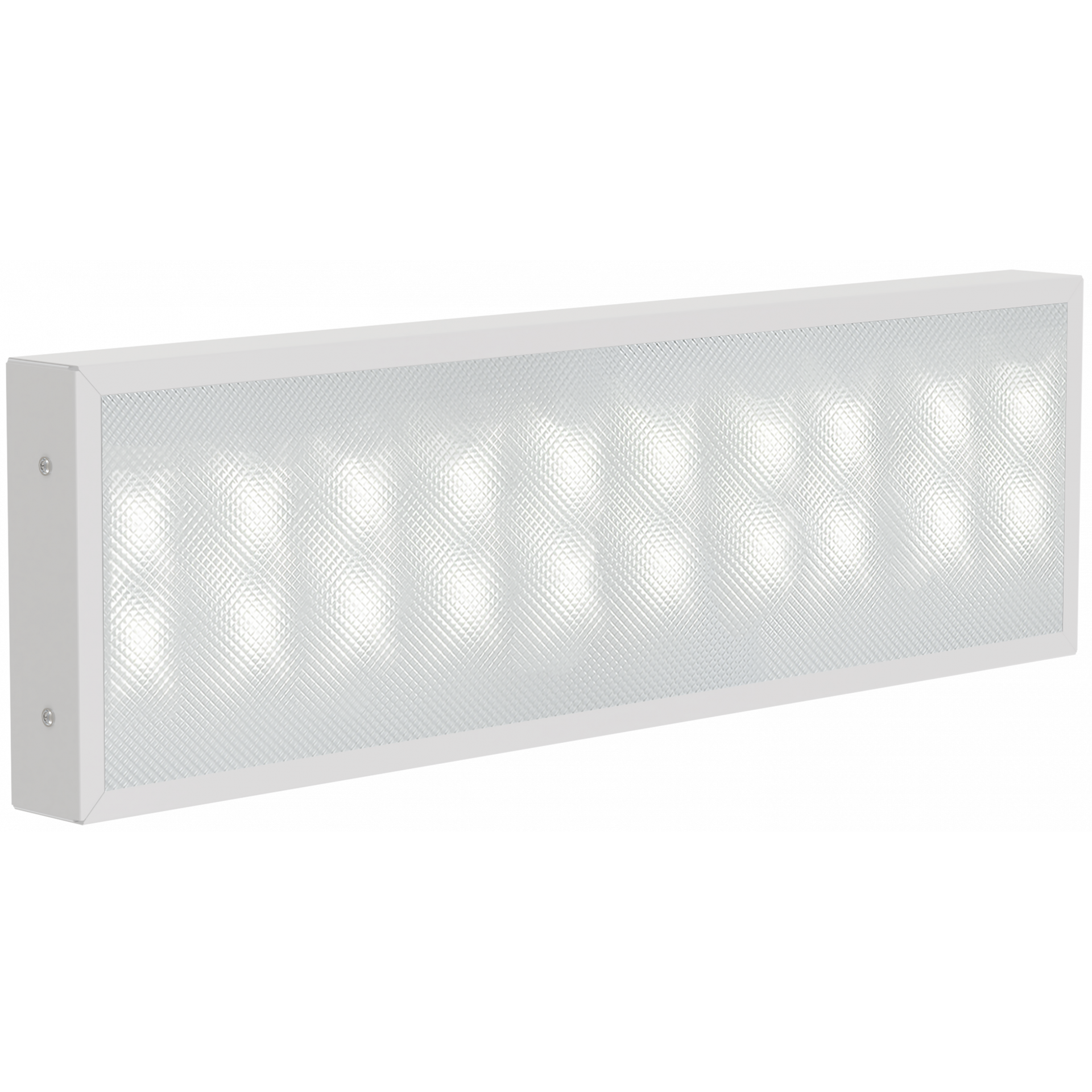 PRO Панель светодиодная ДВО 1011 18Вт 5000К IP40 595х180мм призма IEK