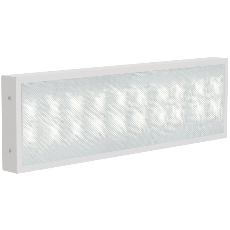 PRO Панель светодиодная ДВО 1011 18Вт 5000К IP40 595х180мм призма IEK