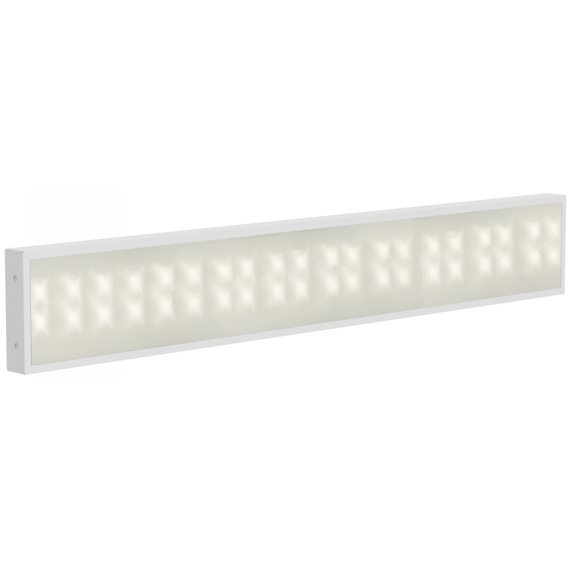 PRO Панель светодиодная ДВО 1031 30Вт 3000К IP40 1195х180мм призма IEK