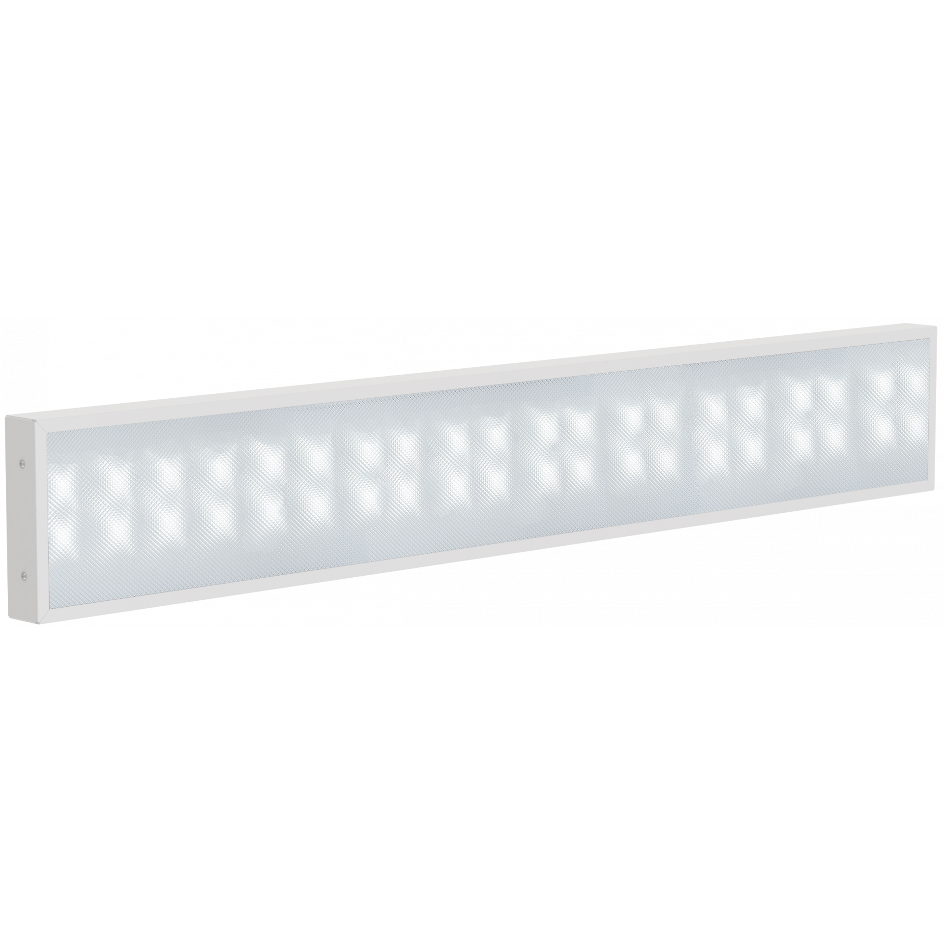 PRO Панель светодиодная ДВО 1031 30Вт 6500К IP40 1195х180мм призма IEK