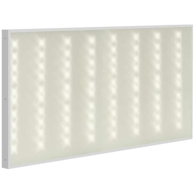 PRO Панель светодиодная ДВО 1041 60Вт 3000К IP40 1195х595мм призма IEK