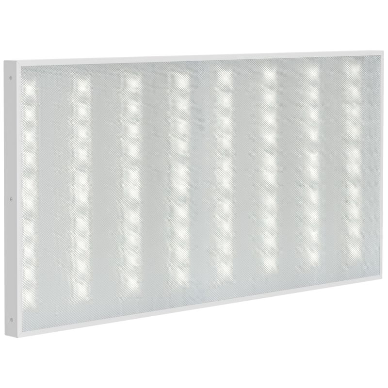 PRO Панель светодиодная ДВО 1041 60Вт 5000К IP40 1195х595мм призма IEK