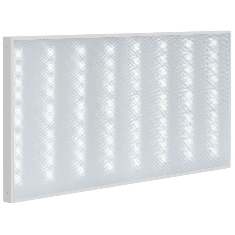 PRO Панель светодиодная ДВО 1041 60Вт 6500К IP40 1195х595мм призма IEK