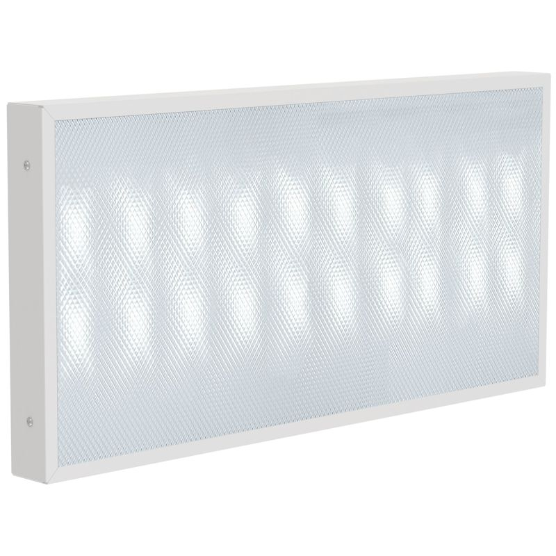 PRO Панель светодиодная ДВО 1071 27Вт 6500К IP40 595х295мм призма IEK