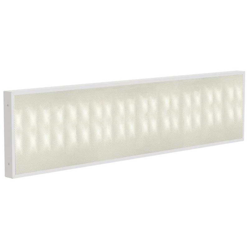 PRO Панель светодиодная ДВО 1081 30Вт 3000К IP40 1195х295мм призма IEK