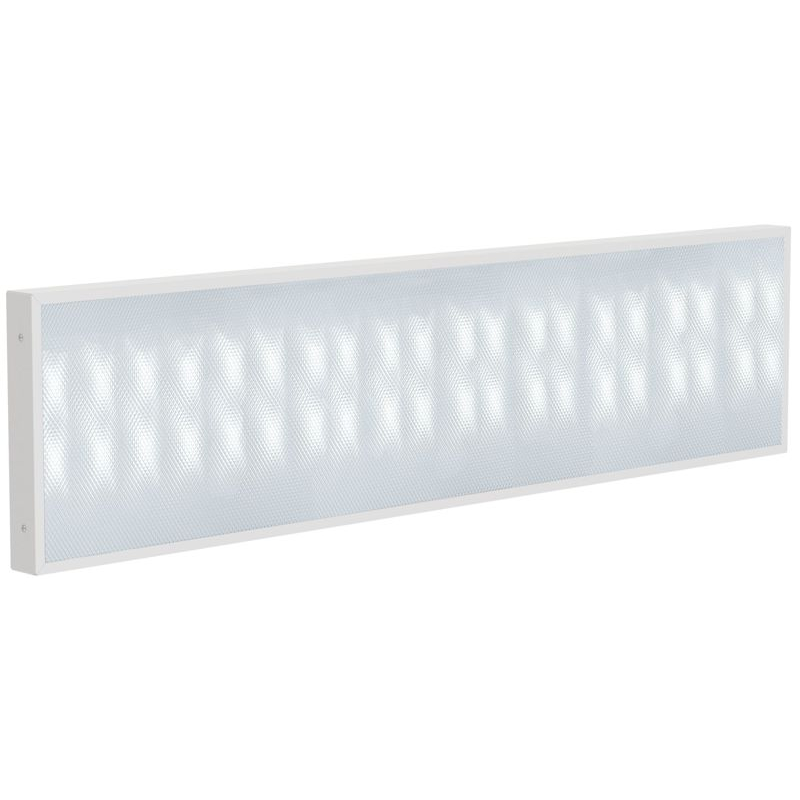 PRO Панель светодиодная ДВО 1081 45Вт 6500К IP40 1195х295мм призма IEK