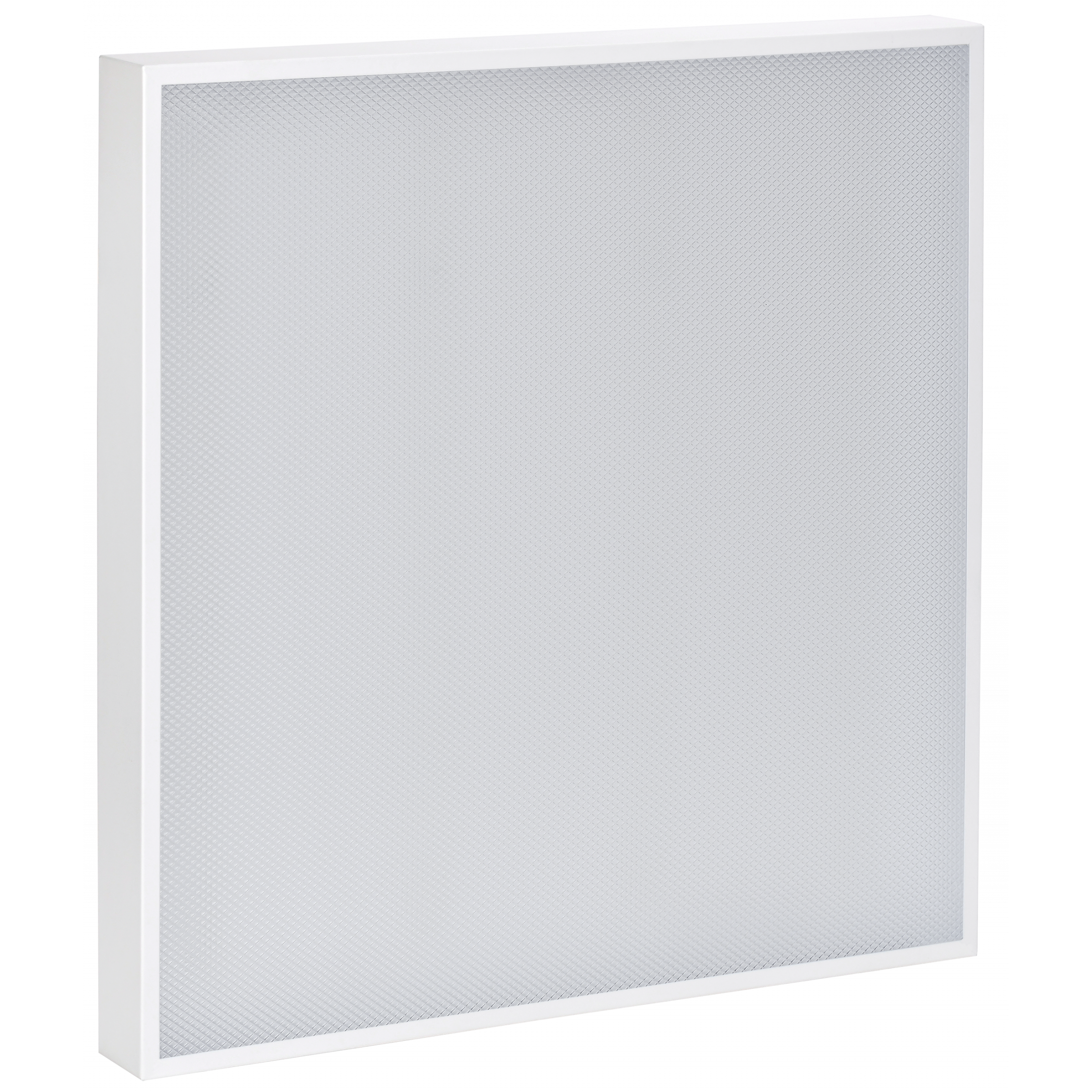 PRO Панель светодиодная ДВО 1201 30Вт 5000К IP54 595х595мм призма IEK