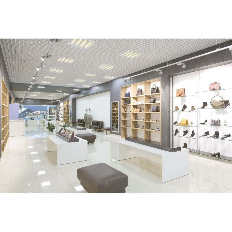 PRO Панель светодиодная ДВО 2001 45Вт 3000К IP40 588х588мм Грильято призма IEK