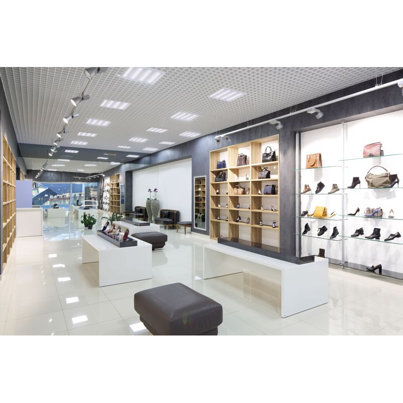 PRO Панель светодиодная ДВО 2001A 40Вт 6500К IP40 588х588мм Грильято призма БАП 3ч IEK