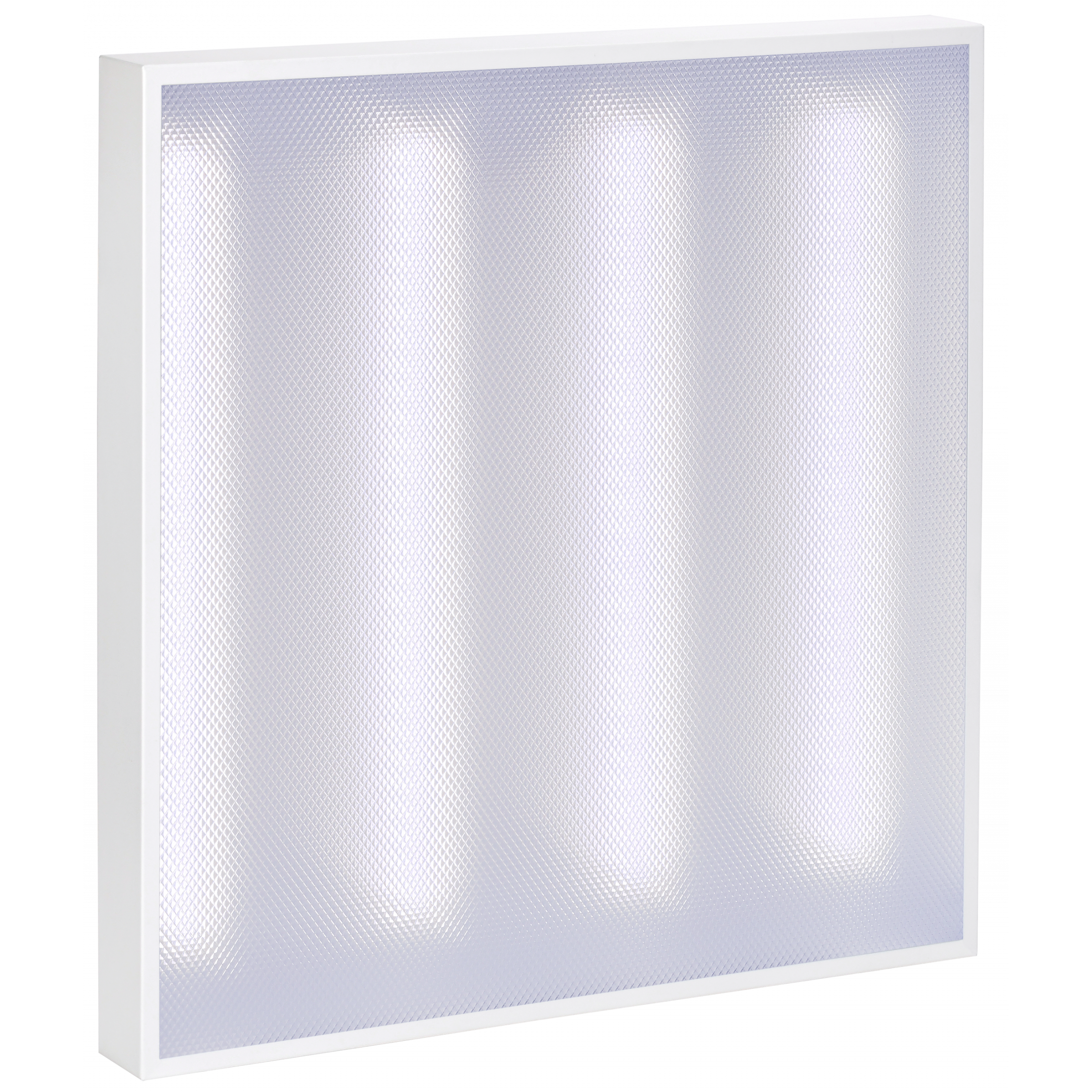 PRO Панель светодиодная ДВО 2001D 45Вт 6500К IP40 588х588мм Грильято призма Dali IEK