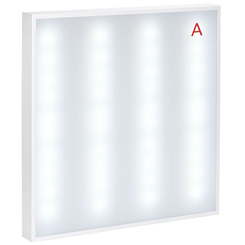 PRO Панель светодиодная ДВО 1001A 30Вт 5000К IP40 595х595мм опал БАП 3ч IEK