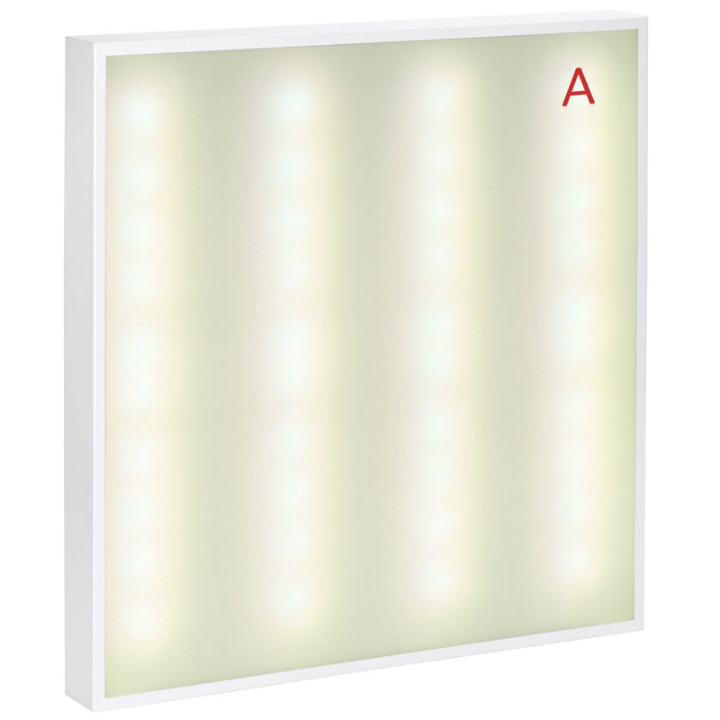 PRO Панель светодиодная ДВО 1001A 40Вт 3000К IP40 595х595мм опал БАП 3ч IEK