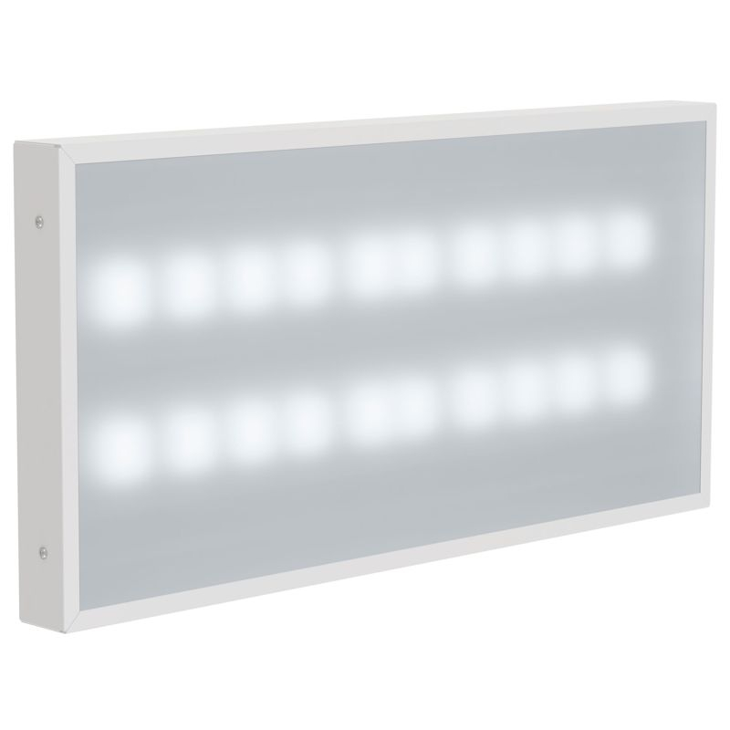 PRO Панель светодиодная ДВО 1071 27Вт 6500К IP40 595х295мм опал IEK