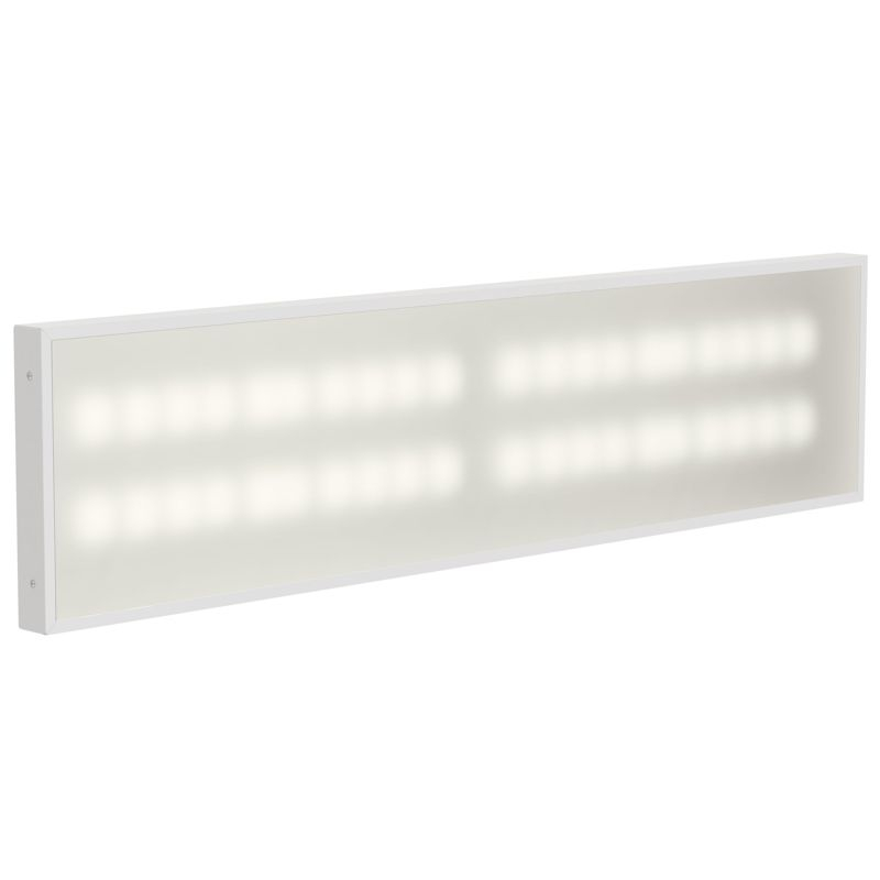 PRO Панель светодиодная ДВО 1081 30Вт 4000К IP40 1195х295мм опал IEK