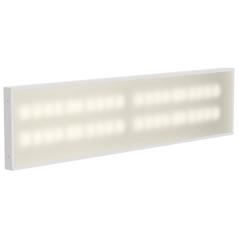 PRO Панель светодиодная ДВО 1081 36Вт 3000К IP40 1195х295мм опал IEK