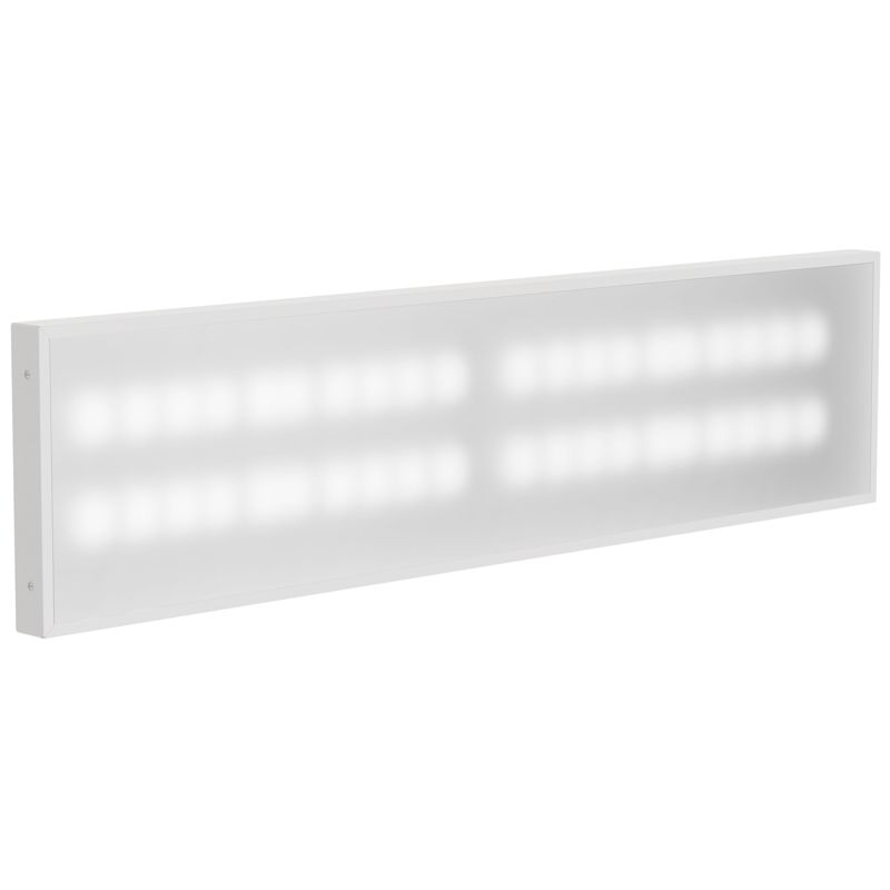 PRO Панель светодиодная ДВО 1081 36Вт 5000К IP40 1195х295мм опал IEK