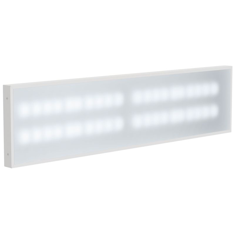 PRO Панель светодиодная ДВО 1081 45Вт 6500К IP40 1195х295мм опал IEK