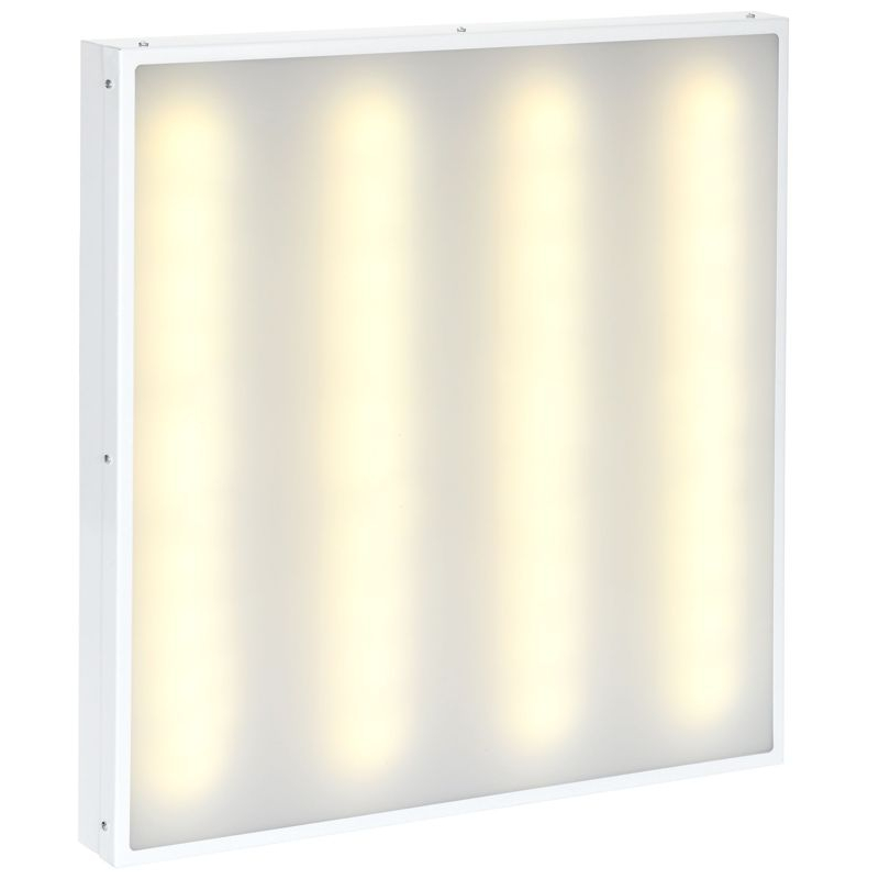 PRO Панель светодиодная ДВО 1201 45Вт 3000К IP54 595х595мм опал IEK