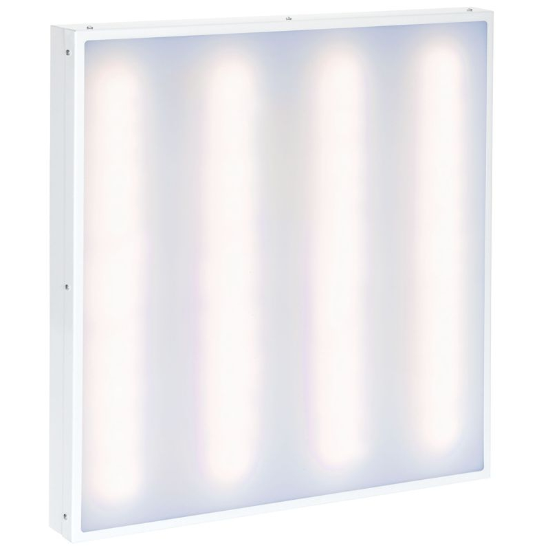 PRO Панель светодиодная ДВО 1201 45Вт 6500К IP54 595х595мм опал IEK