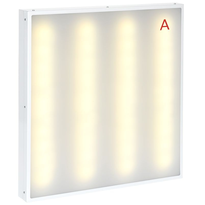 PRO Панель светодиодная ДВО 1201A 30Вт 3000К IP54 595х595мм опал БАП 3ч IEK