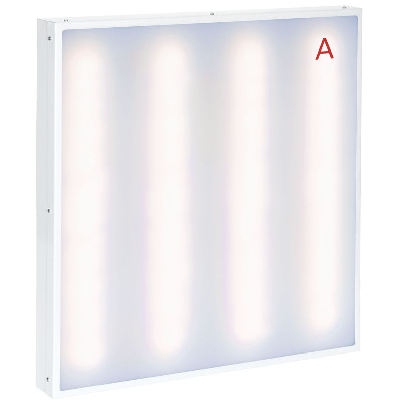 PRO Панель светодиодная ДВО 1201A 40Вт 6500К IP54 595х595мм опал БАП 3ч IEK