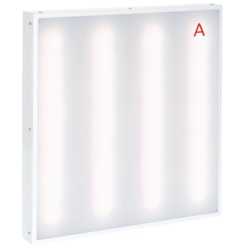 PRO Панель светодиодная ДВО 1201A 45Вт 5000К IP54 595х595мм опал БАП 3ч IEK