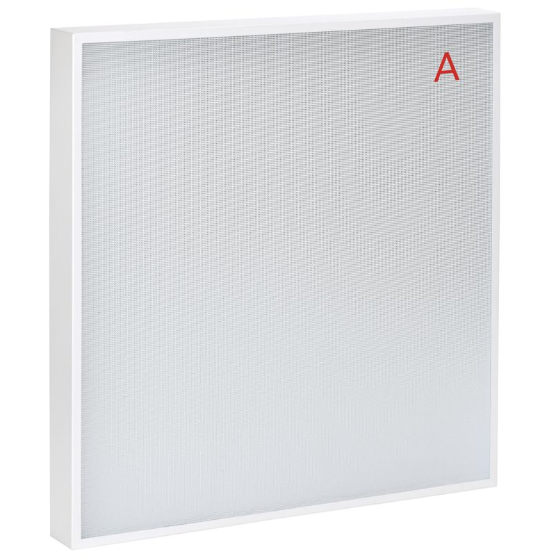 PRO Панель светодиодная ДВО 1001A 30Вт 4000К IP40 595х595мм микропризма БАП 3ч IEK