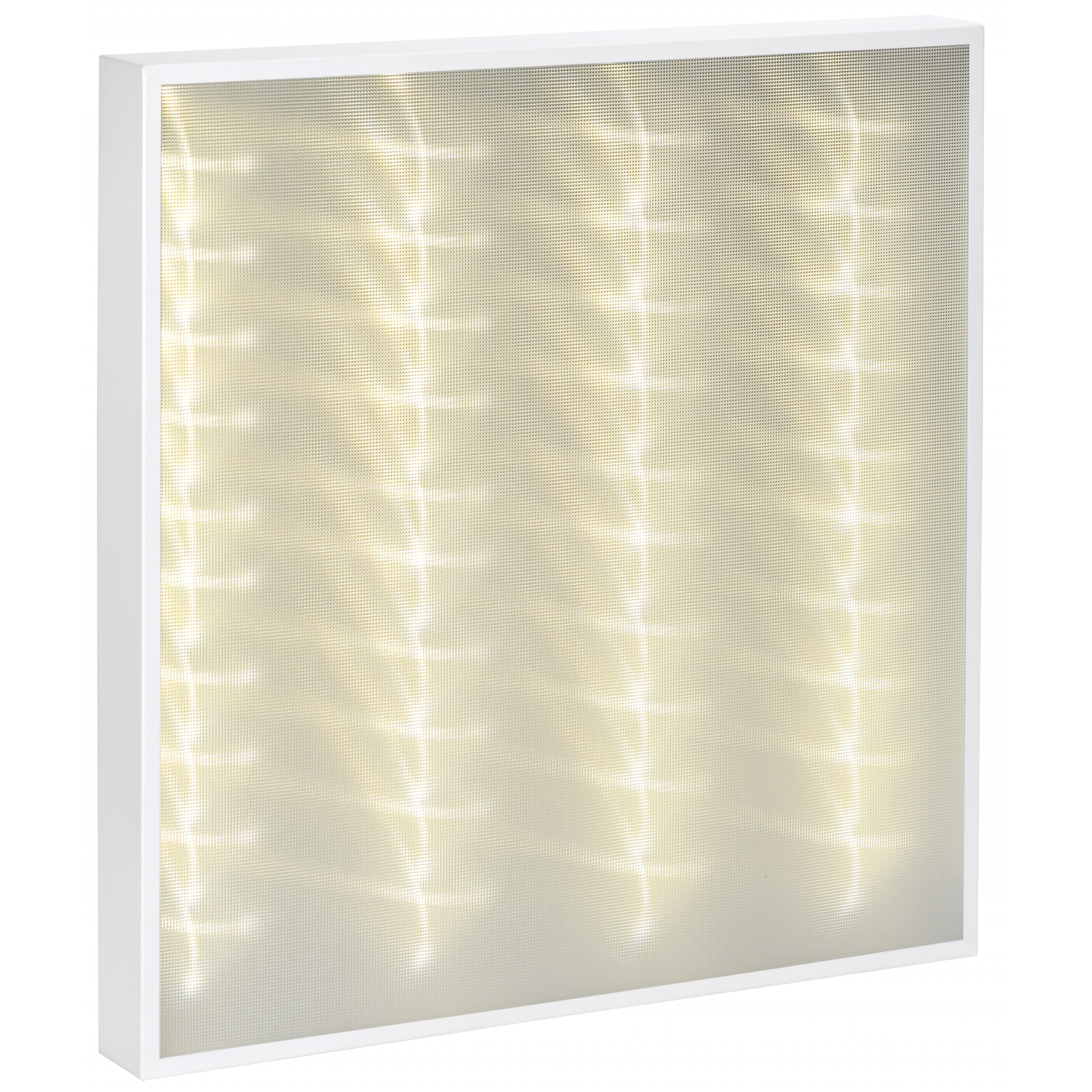 PRO Панель светодиодная ДВО 1001D 45Вт 3000К IP40 595х595мм микропризма Dali IEK
