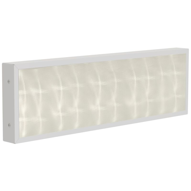 PRO Панель светодиодная ДВО 1011 18Вт 3000К IP40 595х180мм микропризма IEK