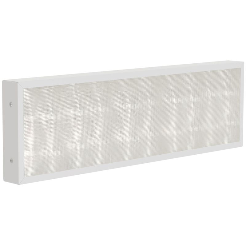 PRO Панель светодиодная ДВО 1011 18Вт 4000К IP40 595х180мм микропризма IEK