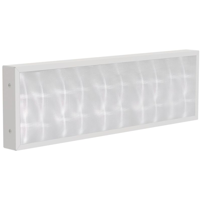 PRO Панель светодиодная ДВО 1011 18Вт 5000К IP40 595х180мм микропризма IEK