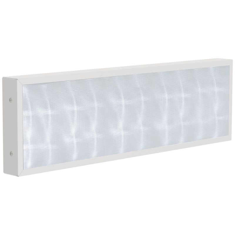 PRO Панель светодиодная ДВО 1011 18Вт 6500К IP40 595х180мм микропризма IEK