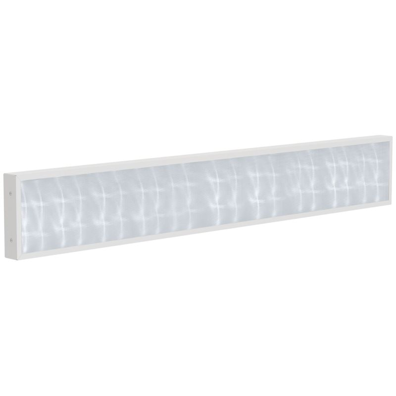 PRO Панель светодиодная ДВО 1031 36Вт 6500К IP40 1195х180мм микропризма IEK