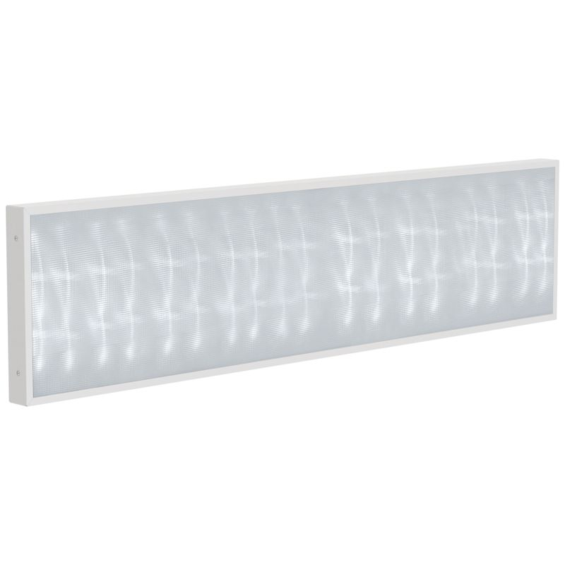 PRO Панель светодиодная ДВО 1081 36Вт 6500К IP40 1195х295мм микропризма IEK