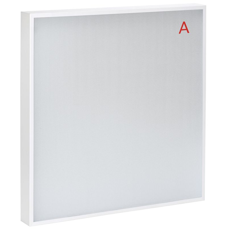 PRO Панель светодиодная ДВО 2001A 45Вт 4000К IP40 588х588мм Грильято микропризма БАП 3ч IEK