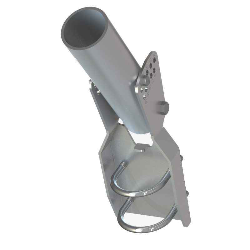 Переходник консольный с регулировкой углов установки (ЛЕДЛ.059001.817) LEDEL