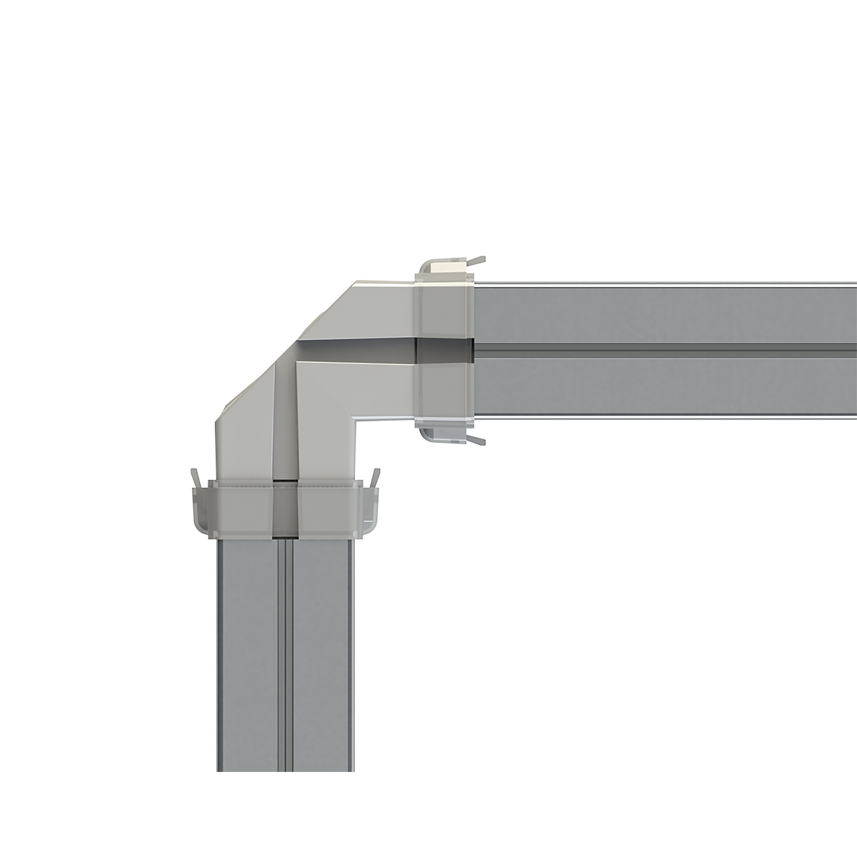 Соединитель угловой L-trade (угловой правый) LEDEL