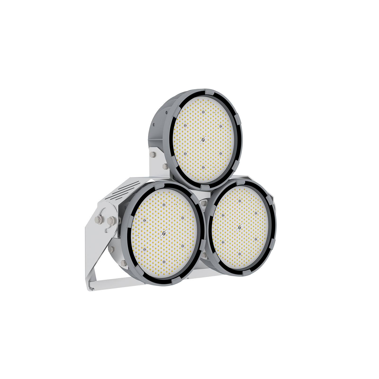 Светильник FHB R корпус 150 х3 440Вт CRI70 4000K D60 ЮПЗ Клевер 3030 FEREKS