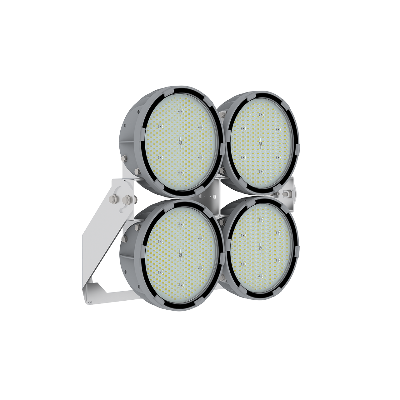 Светильник FHB R корпус 150 х4 590Вт CRI70 4000K D60 ЮПЗ Клевер 3030 FEREKS